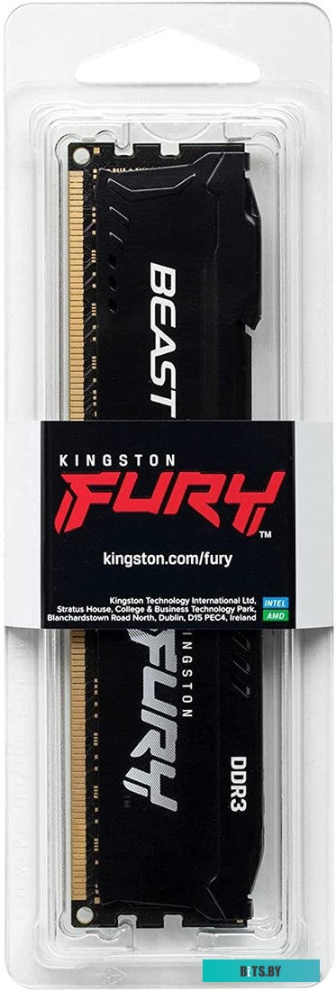 Модуль памяти Kingston FURY Beast 8GB DDR3 PC3-14900 KF318C10BB/8