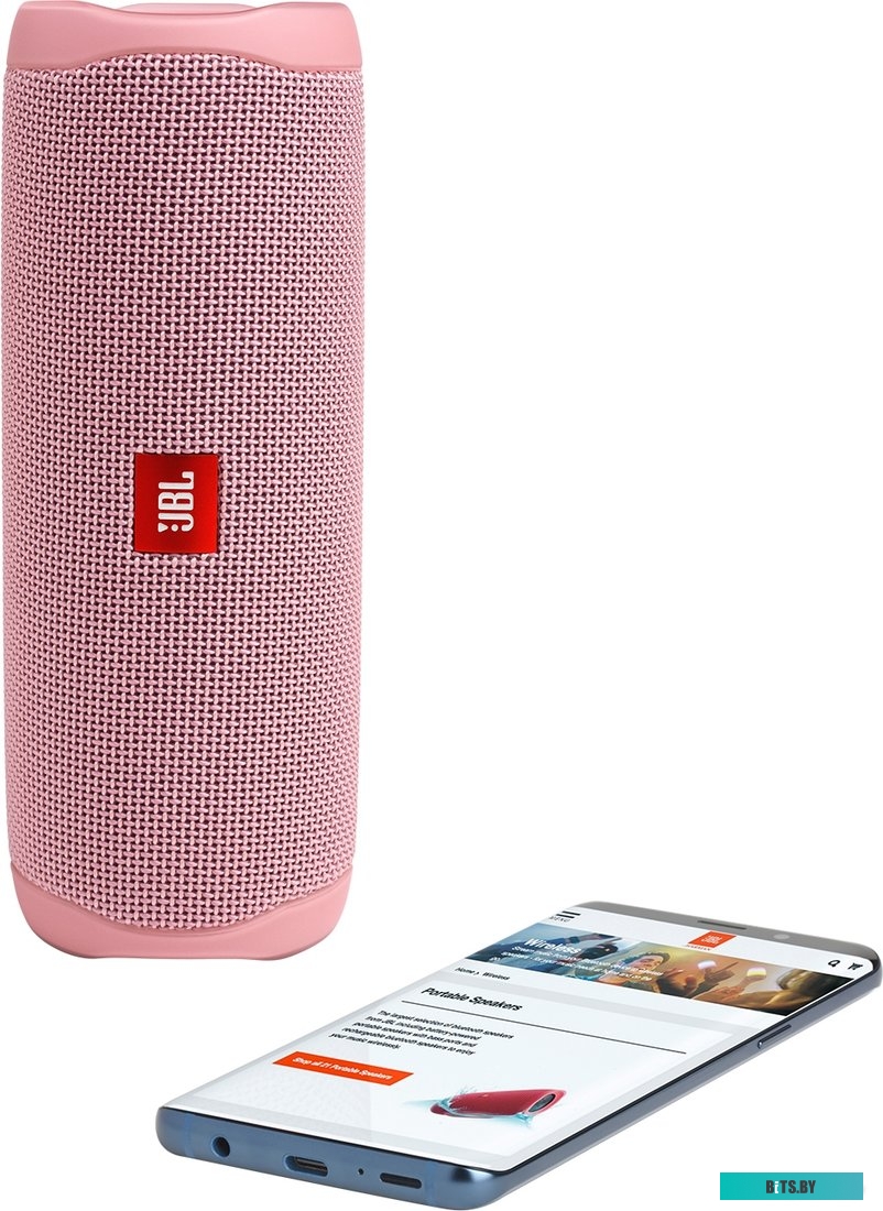 JBLFLIP6PINK Колонка порт. JBL Flip 6 розовый 30W 1.0 BT 10м 4800mAh (JBLFLIP6PINK)