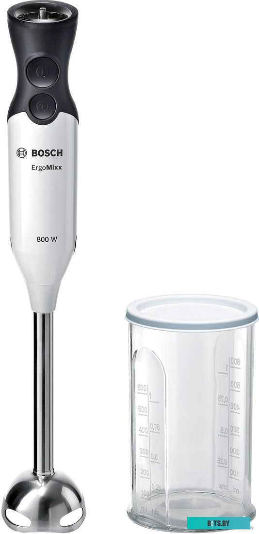MS61A4110 Блендер погружной Bosch ErgoMixx MS61A4110 800Вт белый/черный