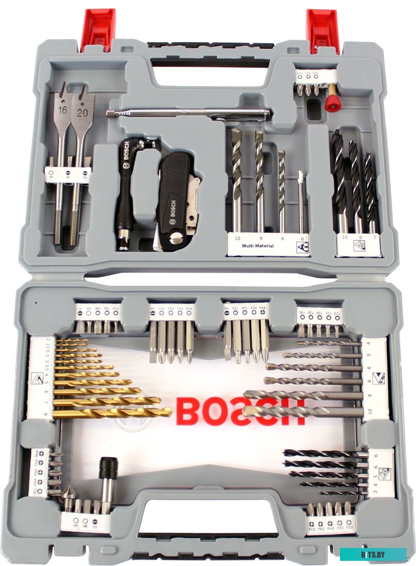 Набор оснастки Bosch 2608P00234 (76 предметов)