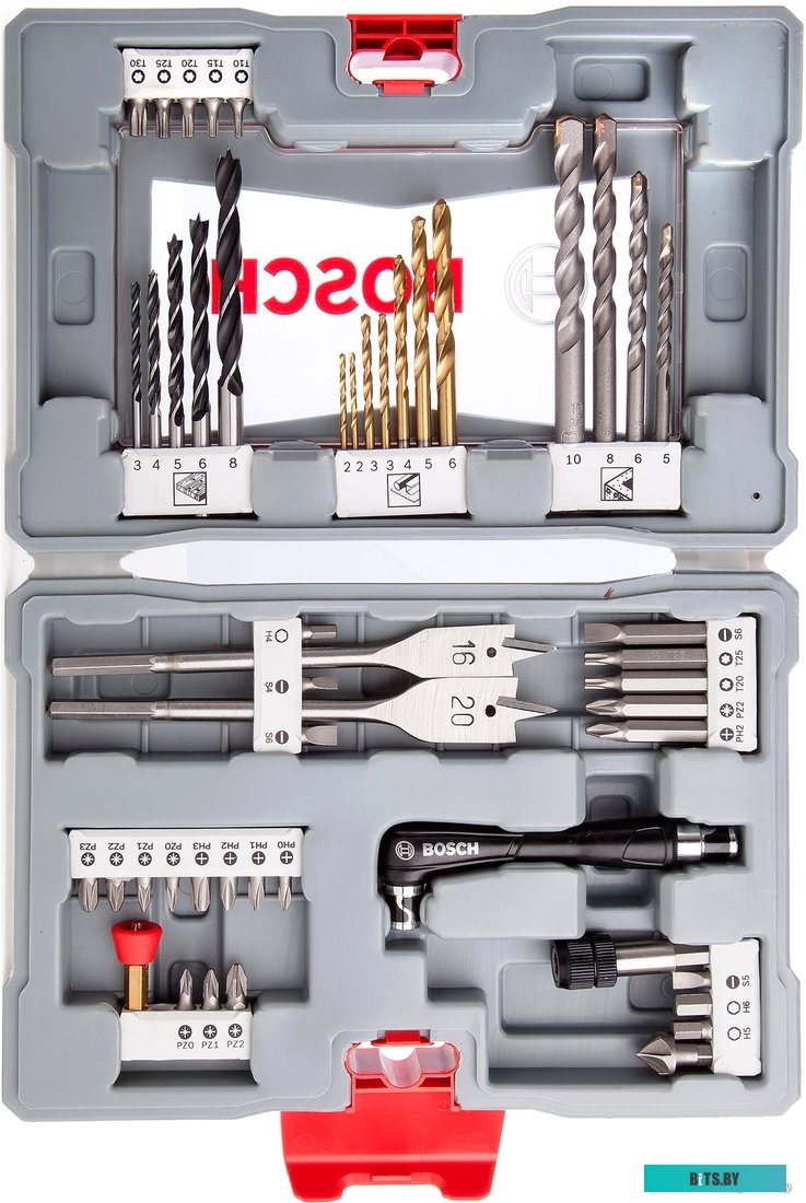 Набор оснастки Bosch 2608P00233 (49 предметов)