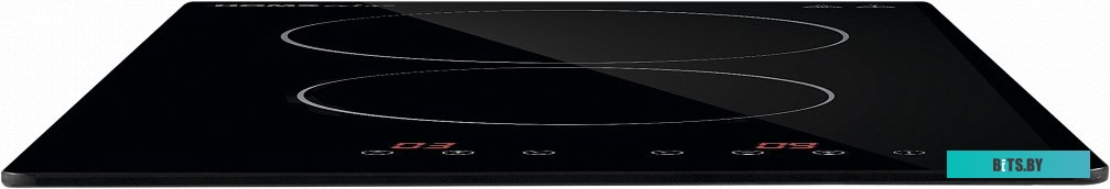 HVC32BK Электрическая домино HOMSair/ домино, электрическая, 290х520х52 мм, сенсорное управление, 2 конфорки, стеклокерамика, черный цвет