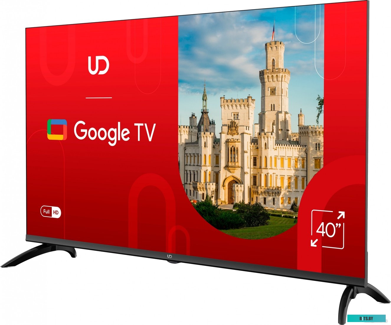 40GF5210T Телевизор UD 40GF5210T 40"/Google TV/FHD/Bluetooth/Wi-Fi/Dolby Audio/Chrome Cast/LAN/DVB-C/T2/S2 /CI+