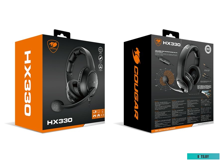 HX330 CGR-P50B-250 Игровая гарнитура COUGAR HX330 CGR-P50B-250
