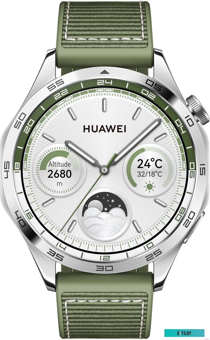 Смарт-часы Huawei Watch GT 4 46 мм зеленый