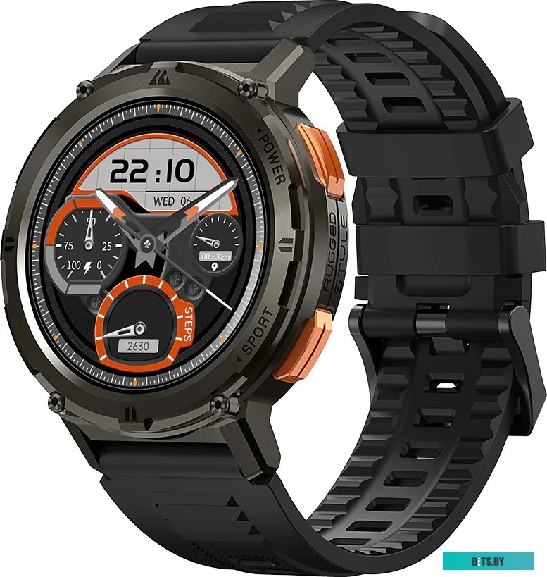 KOS-T2-SB Умные часы Kospet Tank T2 / KOS-T2-SB (сталь/черный)