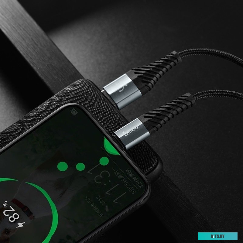 Кабель Hoco X38 USB Type-C 1 м (черный)