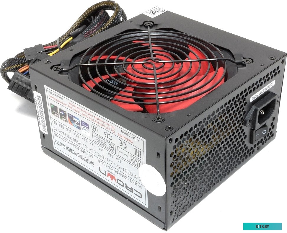 Блок питания Crown CM-PS500W PLUS CM-PS500W PLUS