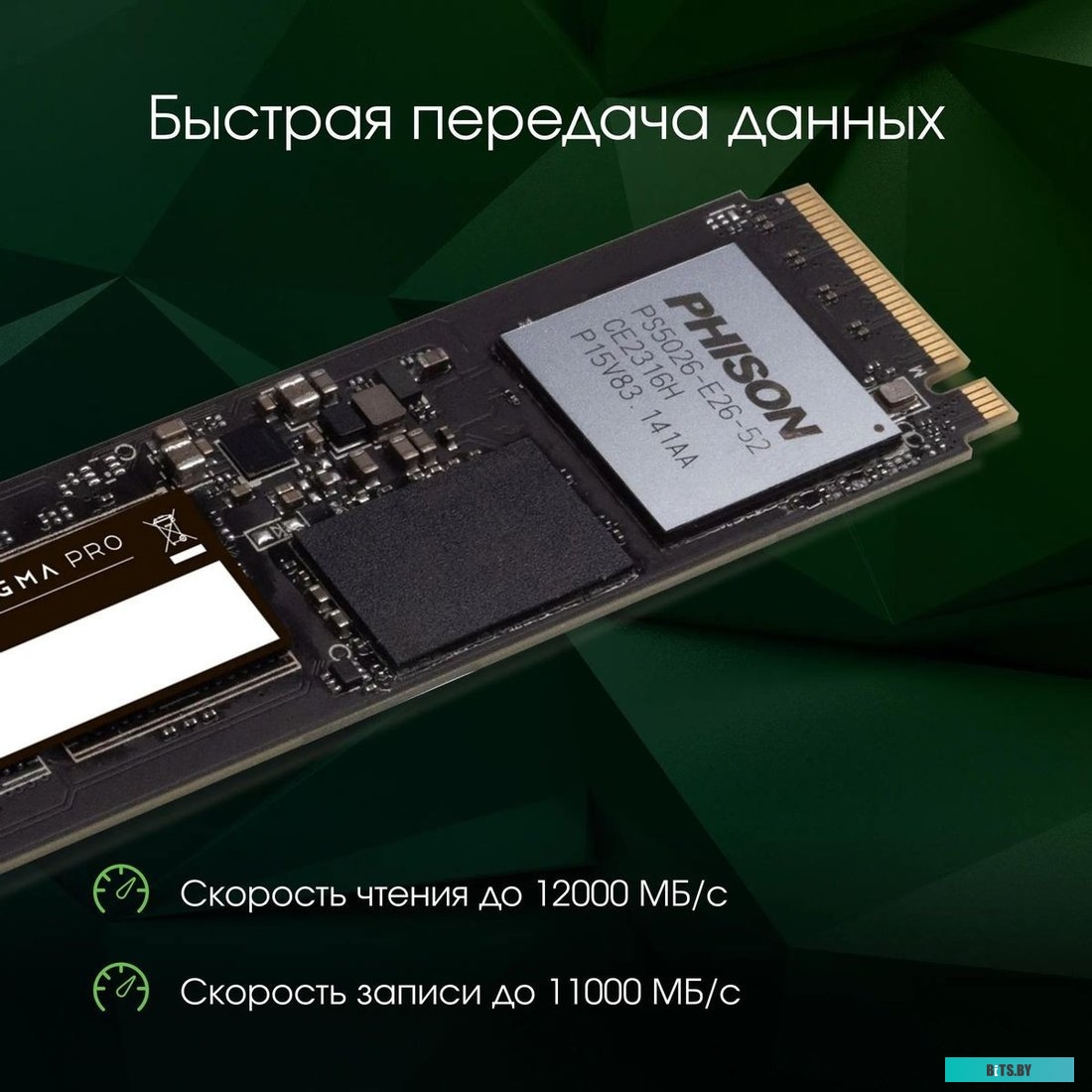 Накопитель SSD Digma Pro Top P6 DGPST5004TP6T4
