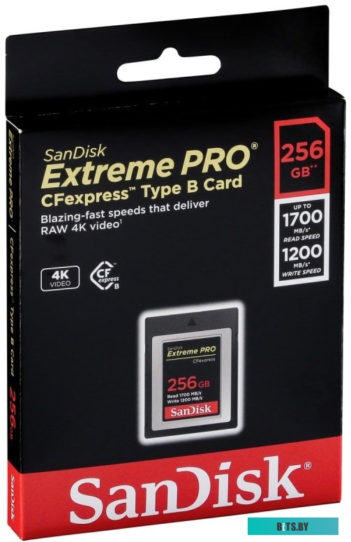 Карта памяти SanDisk Extreme Pro CFexpress Type B SDCFE-256G-GN4NN 256GB