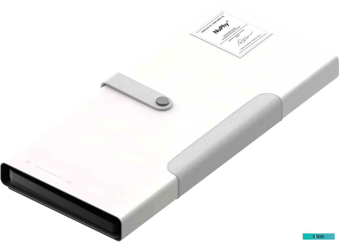 Чехол для клавиатуры Nuphy NuFolio V3 for Air75 V2, Пластик/Искусственная кожа, Серый AIR75-Case-v3-CG