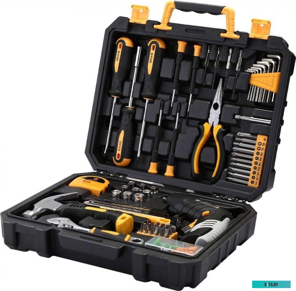 Электроотвертка Deko DKS4FU-Li SET 112 063-4153 (с 1-им АКБ, кейс, набор оснастки)