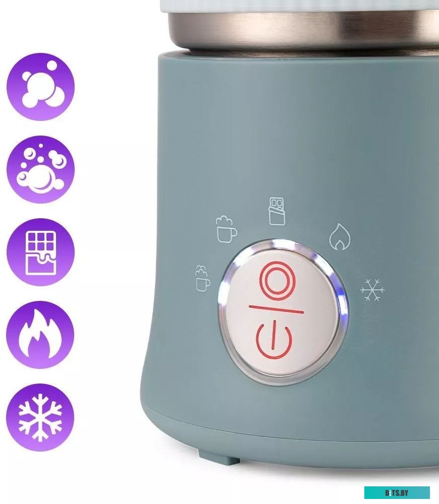 KT-7158-2 Капучинатор Kitfort KT-7158-2 (голубой)