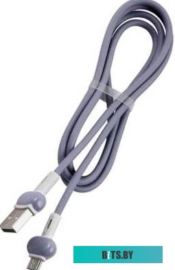 УТ000021987 Кабель Redline Candy,  micro USB (m) -  USB (m),  1м,  2A,  фиолетовый [ут000021987]