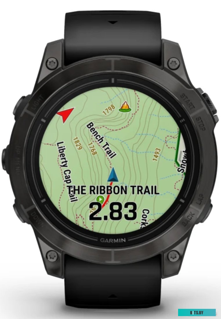 Умные часы Garmin Epix Pro Gen 2 Standard 47 мм (сланцево-серый/черный)