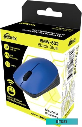 Мышь Ritmix RMW-502 (черный) <RMW-502 Black>