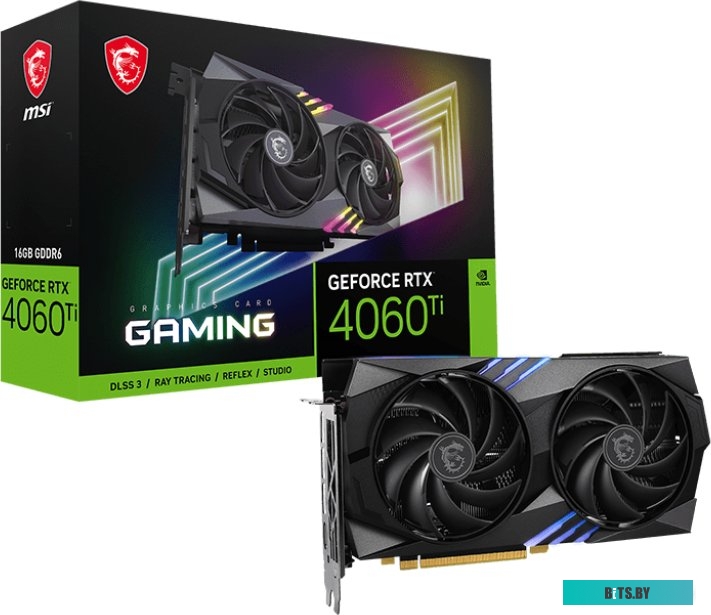Видеокарта MSI GeForce RTX 4060 Ti Gaming 16G