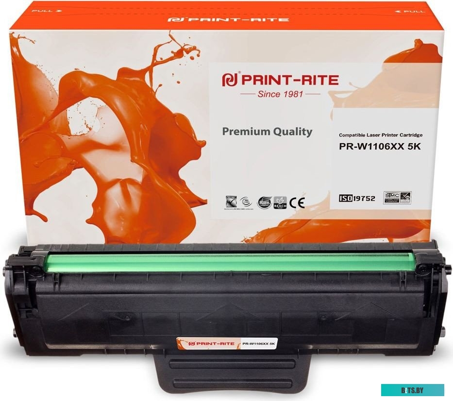 PR-W1360X Картридж лазерный Print-Rite TFHBMZBPU1J PR-W1360X 136X/W1360X черный бар.в компл. (2600стр.) для HP M209dw/M211d/M211dw/MFP M233dw/M233sdn/