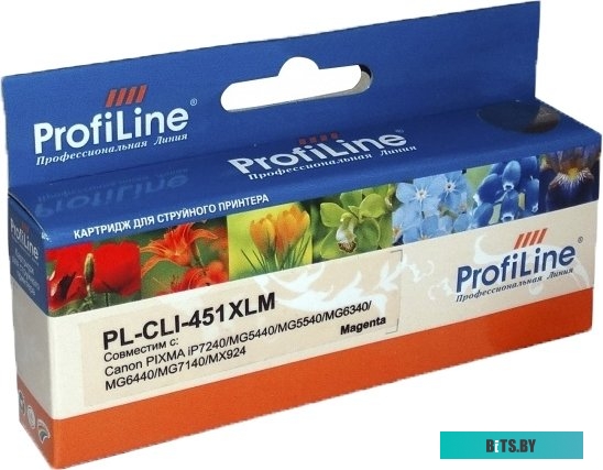 Картридж ProfiLine PL-CLI-451M XL