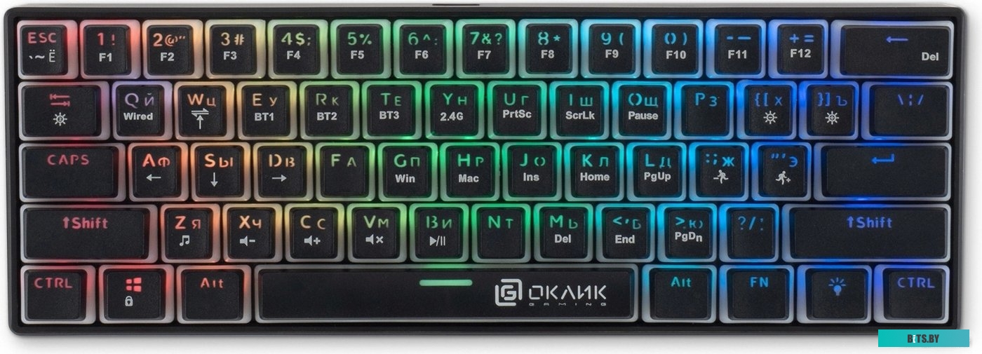 Клавиатура Oklick K763W 1920548