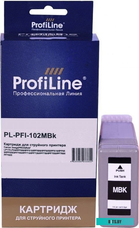 Струйный картридж Profiline PL-PFI-102MBK 2103249798397