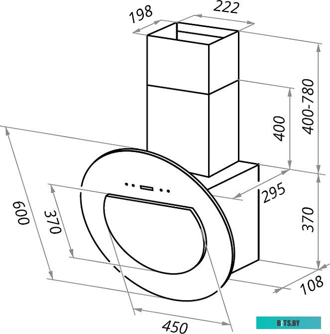 УТ000008252 Встраиваемая посудомоечная машина MAUNFELD MLP-08B,  узкая, ширина 44.5см, полновстраиваемая, загрузка 10 комплектов