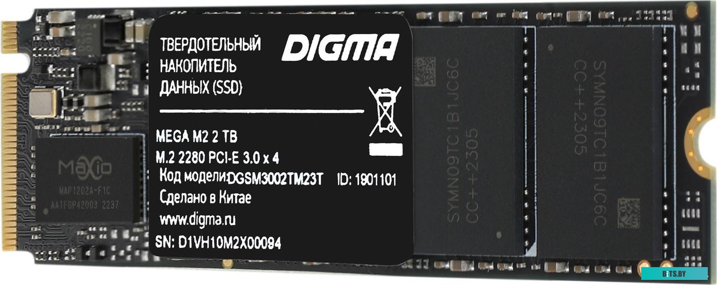 Внешний жесткий диск Digma Mega M2 DGSM3002TM23T
