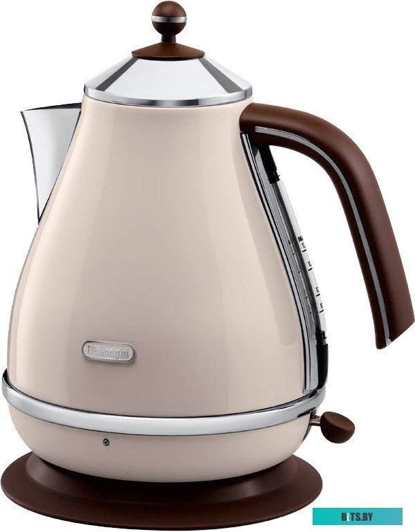 KBOV2001.BG Чайник электрический Delonghi KBOV2001.BG 1.7л. 2000Вт бежевый (корпус: металл)
