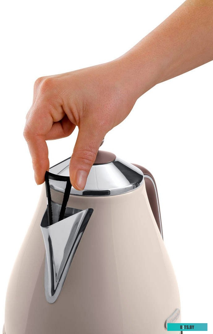 KBOV2001.BG Чайник электрический Delonghi KBOV2001.BG 1.7л. 2000Вт бежевый (корпус: металл)