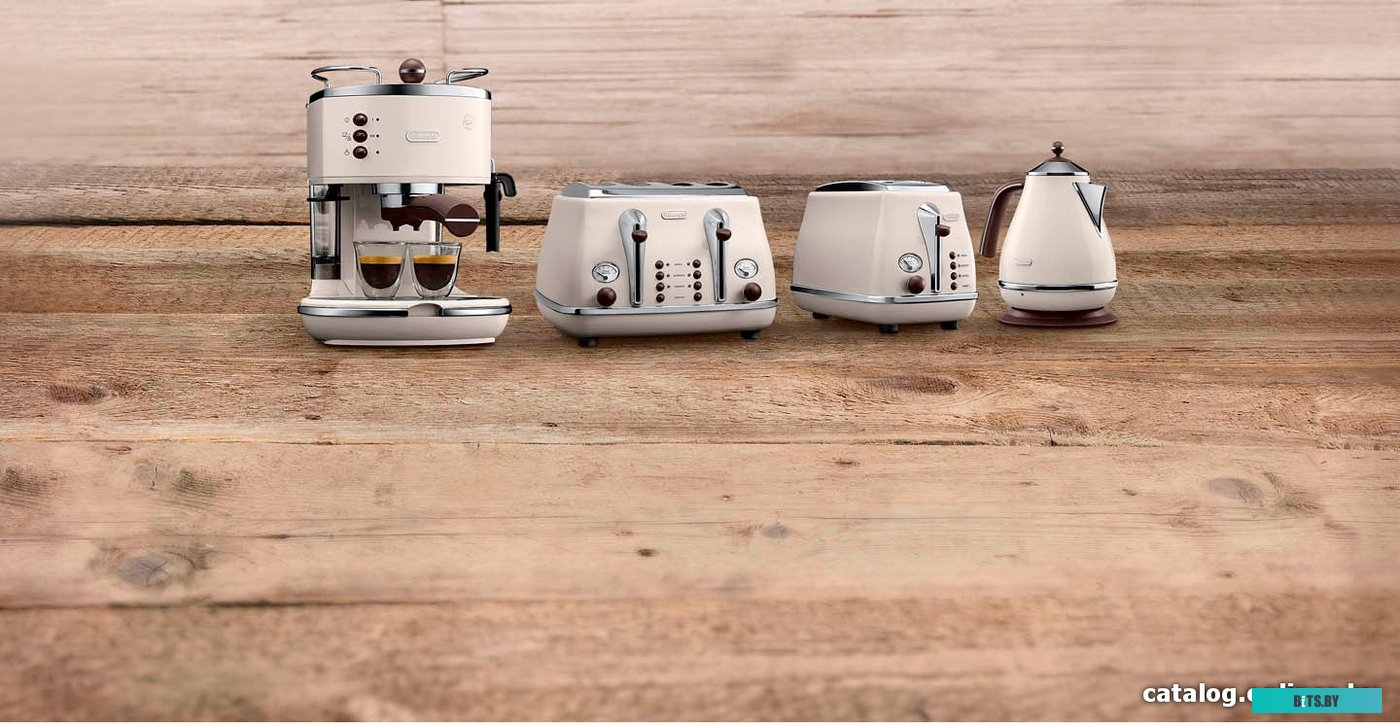 KBOV2001.BG Чайник электрический Delonghi KBOV2001.BG 1.7л. 2000Вт бежевый (корпус: металл)