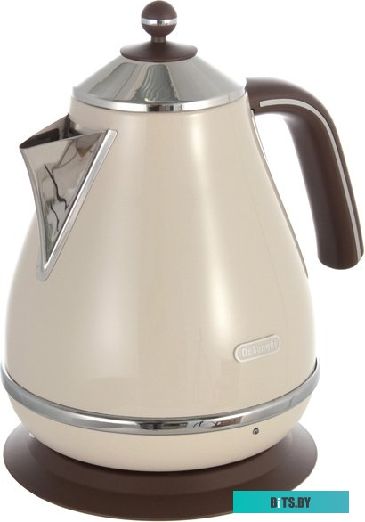 KBOV2001.BG Чайник электрический Delonghi KBOV2001.BG 1.7л. 2000Вт бежевый (корпус: металл)