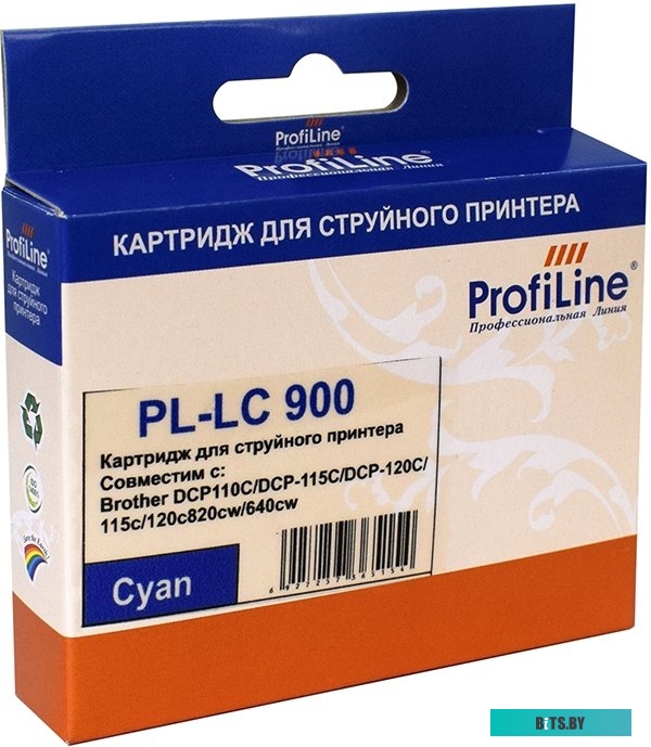Картридж ProfiLine PL-LC900C PL_LC900C_C