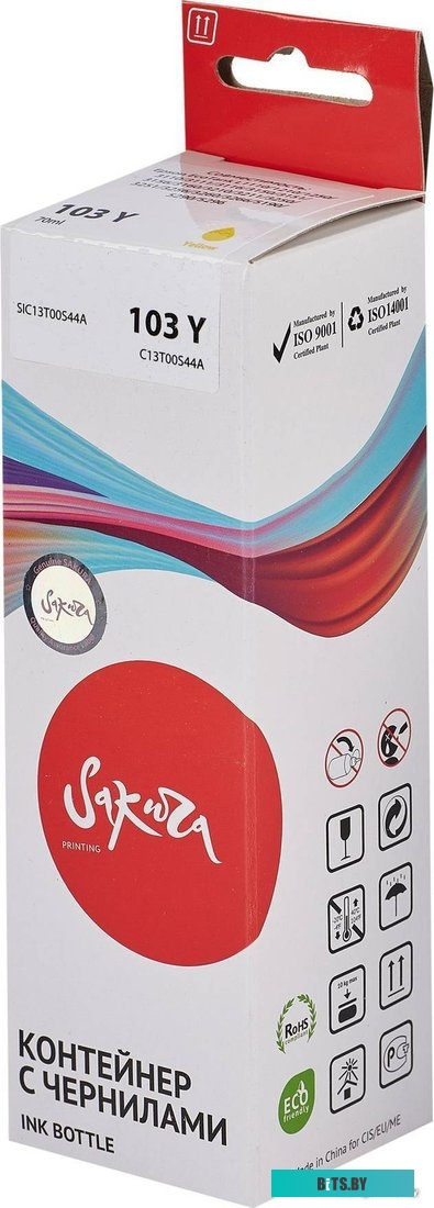 Контейнер с чернилами Sakura C13T09C44A 108/008 Y