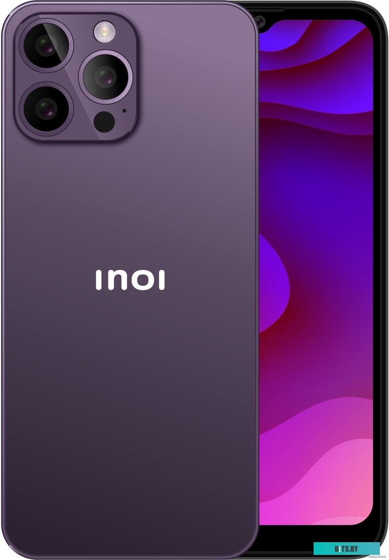 Смартфон INOI A72 4GB/128GB NFC (фиолетовый)