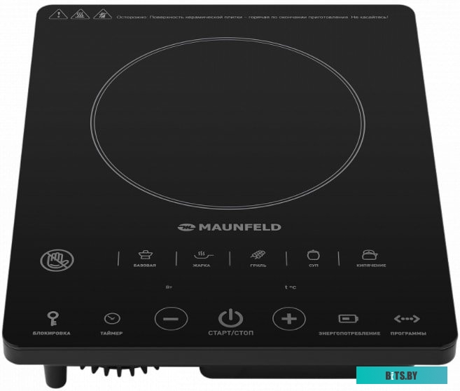 EVCE.F291-BK Электрическая плитка MAUNFELD EVCE.F291-BK