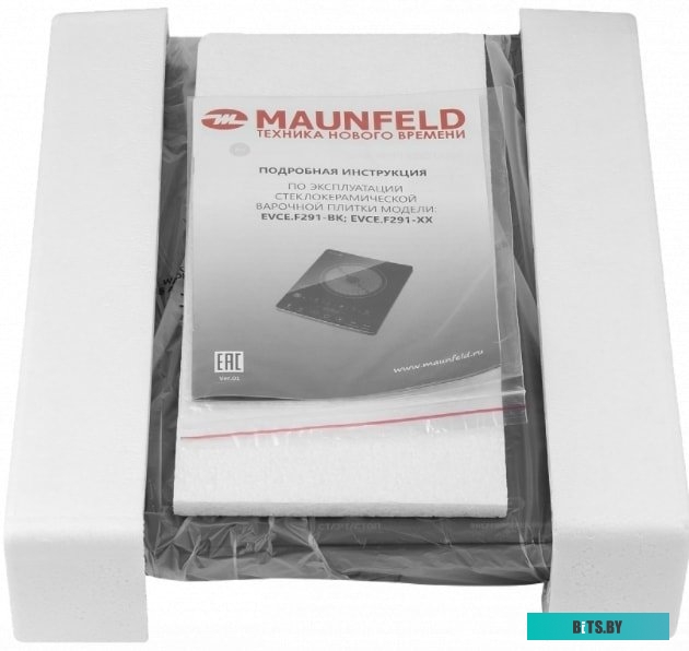 EVCE.F291-BK Электрическая плитка MAUNFELD EVCE.F291-BK