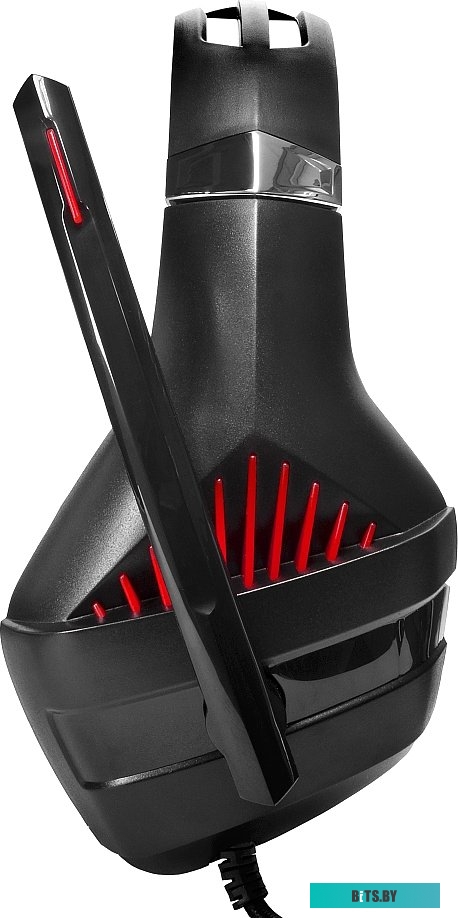 Наушники игровые Crown CMGH-2000 Black&red