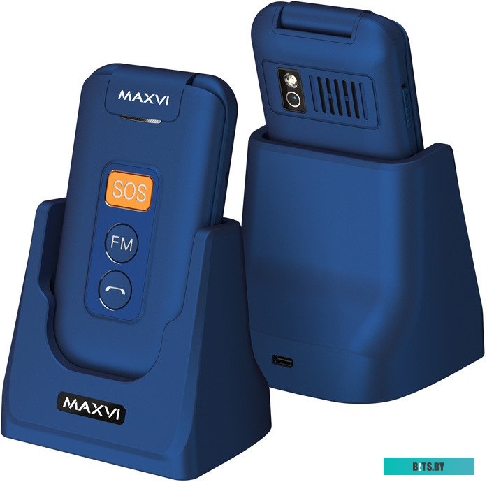 Мобильный телефон Maxvi E5 (синий)