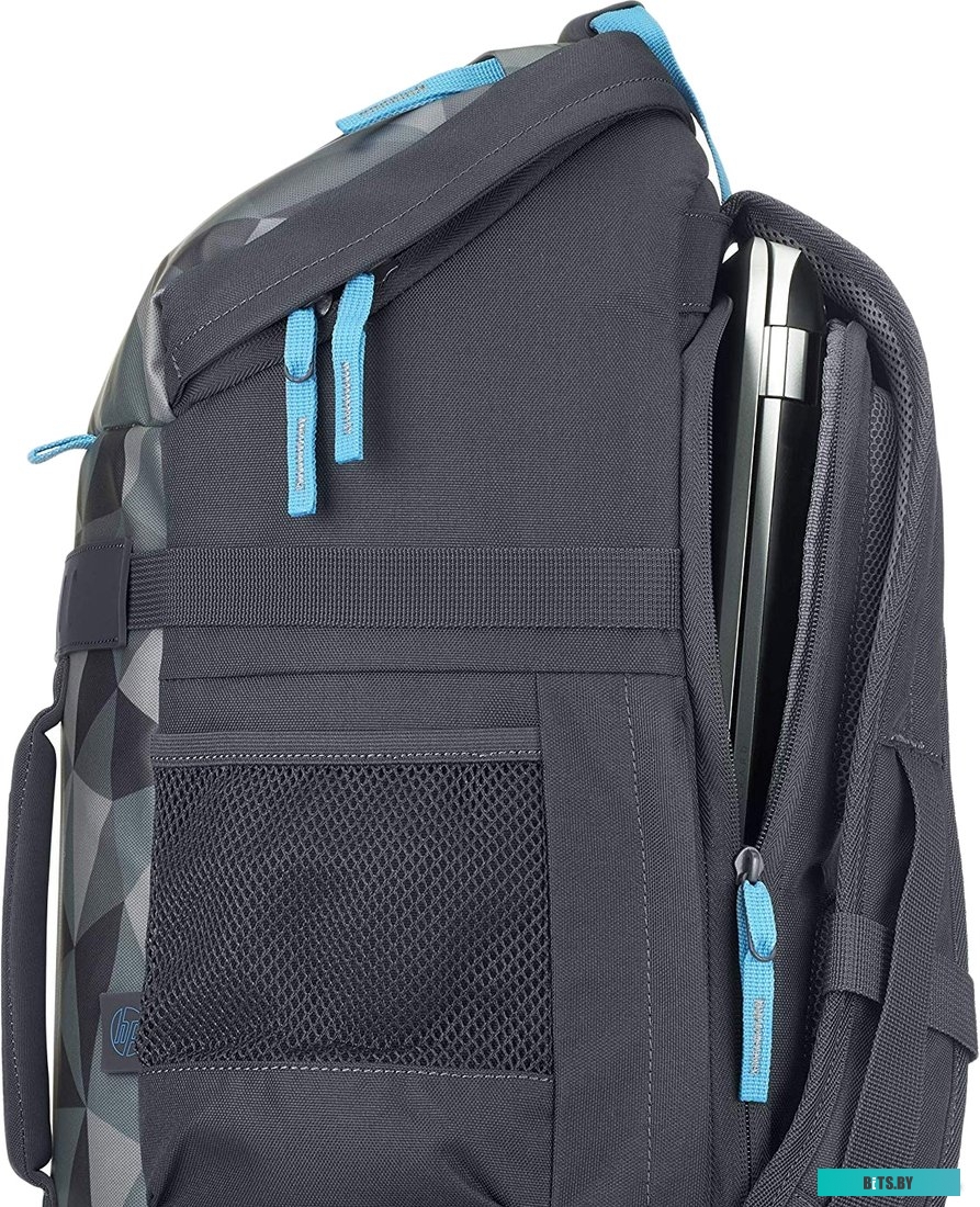 5WK93AA Рюкзак для ноутбука 15.6" HP Odyssey Sport Facets серый полиэстер (5WK93AA)