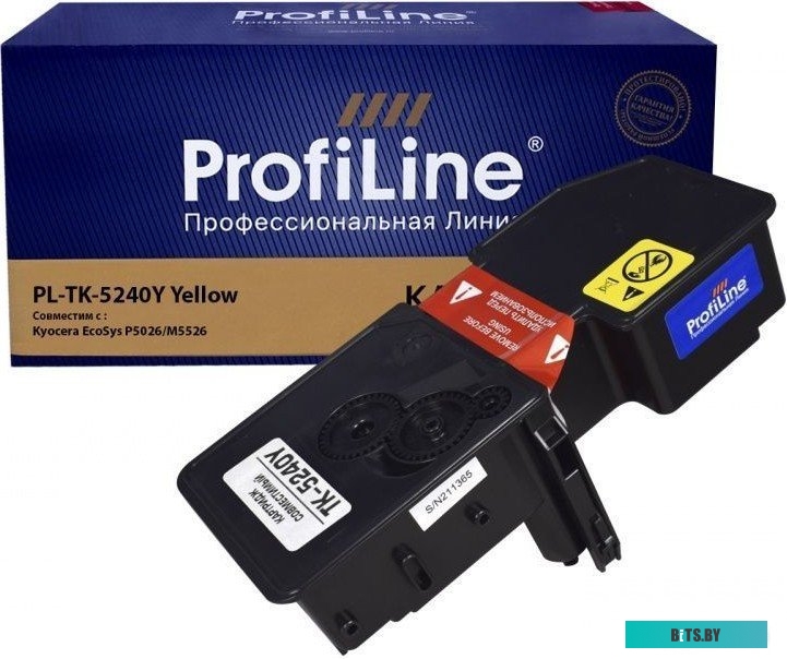 Тонер-картридж лазерный ProfiLine PL-TK-5240Y.