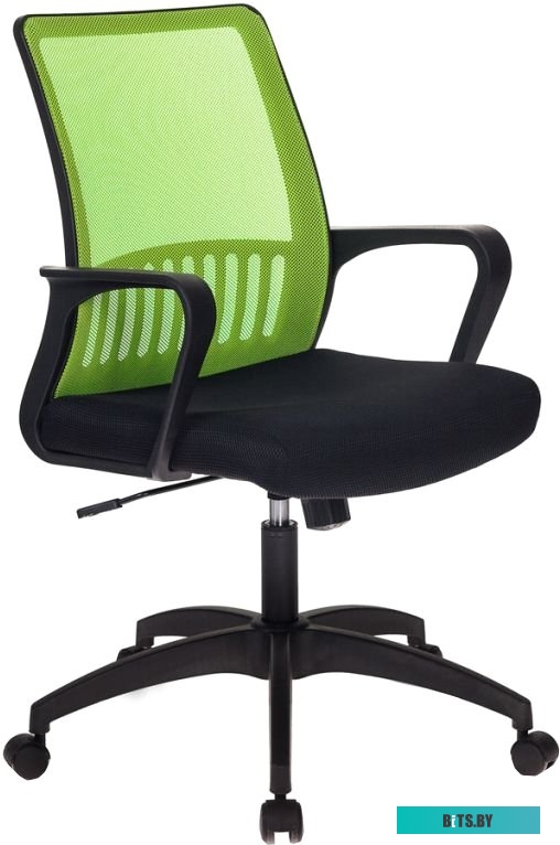 Офисное кресло (Стул) Бюрократ MC-201/SD/TW-11 (черный/зеленый)