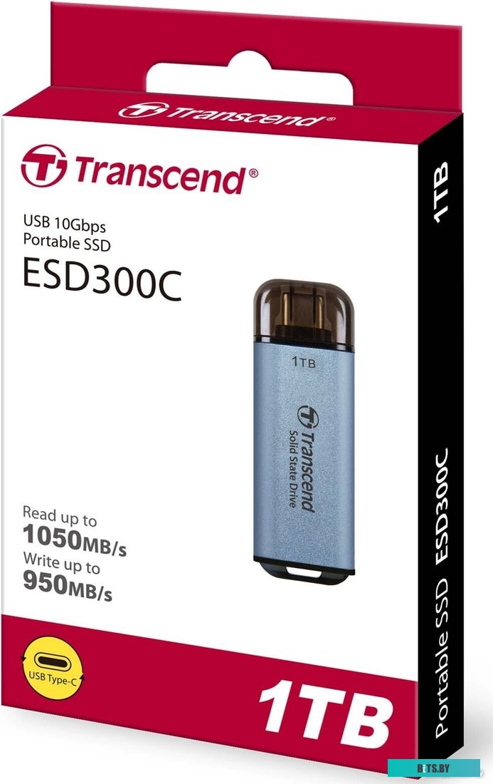 Внешний накопитель Transcend ESD300 1TB TS1TESD300C