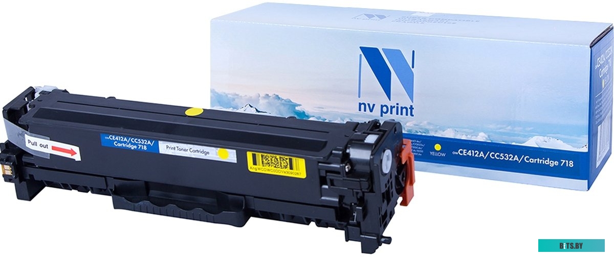 Картридж NVPrint NV-CE412A/CC532A/718Y