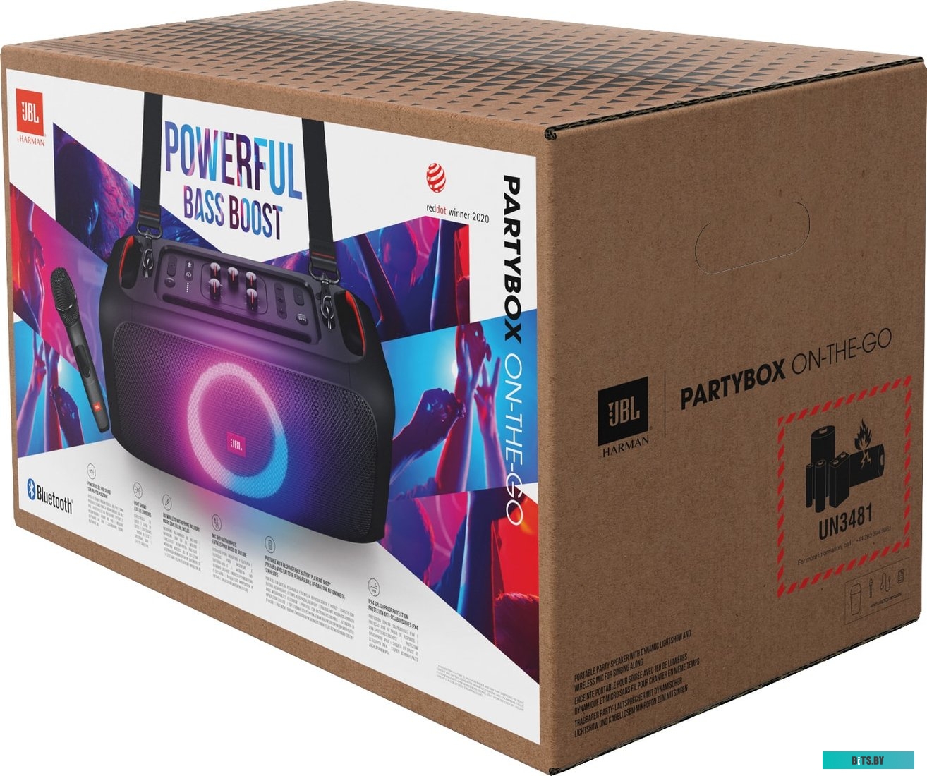 Колонка для вечеринок JBL PartyBox On-The-Go <JBLPARTYBOXGOBRU>