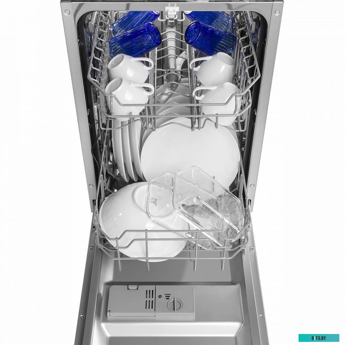 DW44L-2 Посудомоечная бытовая машина HOMSair/ Встраиваемая, 45 см, 9 комплектов, 4 программ, 49 дБ, А++, расход воды - 9 л., отложенный старт, половин