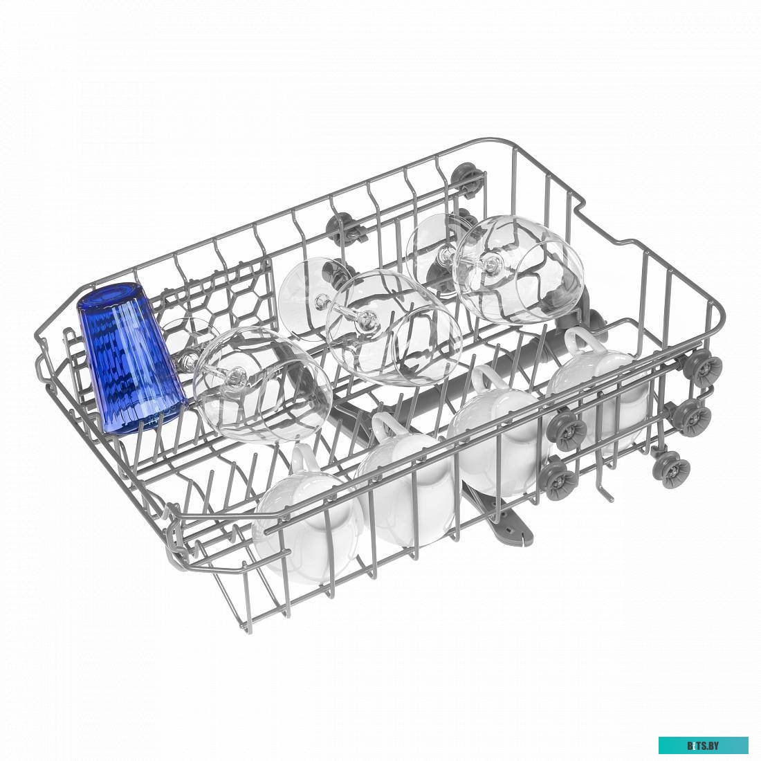 DW44L-2 Посудомоечная бытовая машина HOMSair/ Встраиваемая, 45 см, 9 комплектов, 4 программ, 49 дБ, А++, расход воды - 9 л., отложенный старт, половин