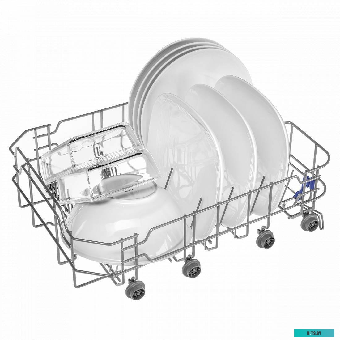 DW44L-2 Посудомоечная бытовая машина HOMSair/ Встраиваемая, 45 см, 9 комплектов, 4 программ, 49 дБ, А++, расход воды - 9 л., отложенный старт, половин