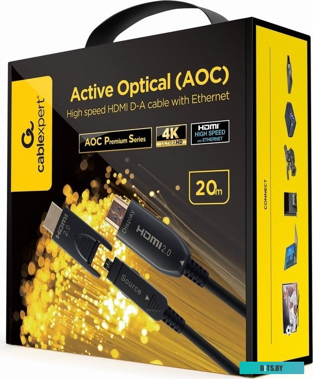 Кабель HDMI Gembird CCAP-HDMIDD-AOC-10M