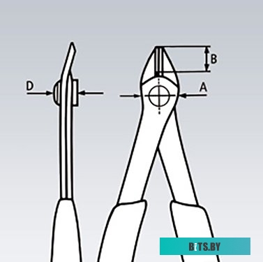 7803125 Бокорезы Knipex 7803125