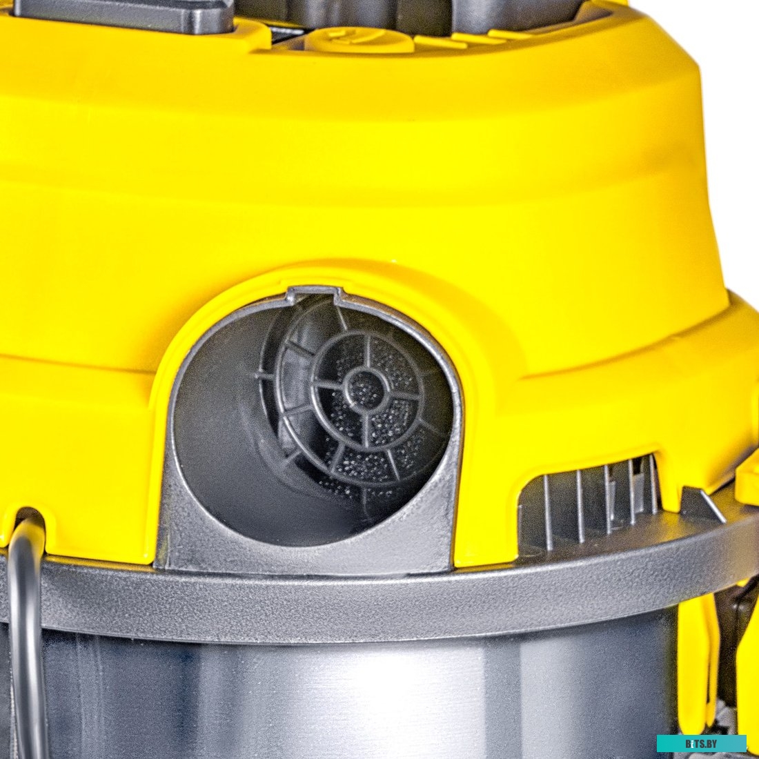 КН1800ДСВЦ Строительный пылесос KOLNER KVC 1800DS,  желтый [кн1800дсвц]